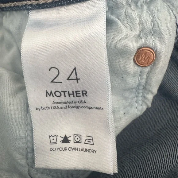 MOTHER Jeans The Weekender Fray “Teaming Up” - Picture 10 of 11